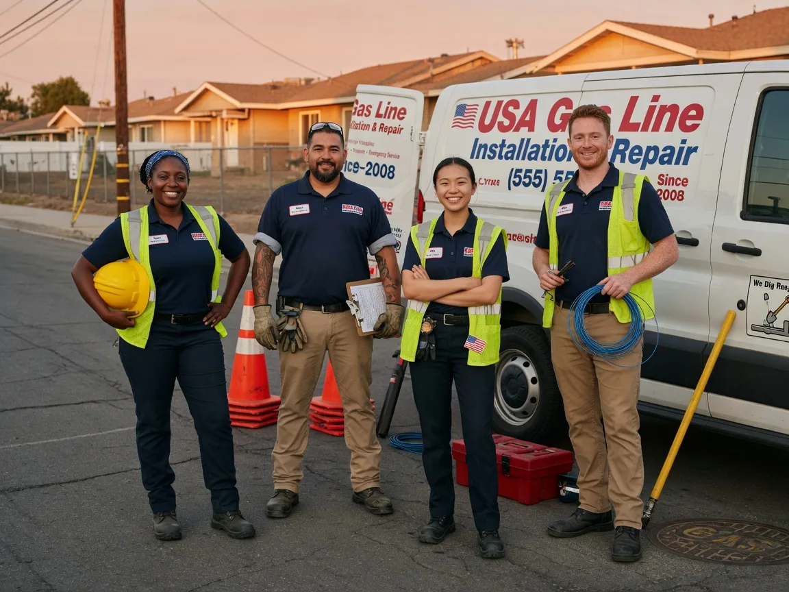 Gas Line Installation company in Reagan, TN